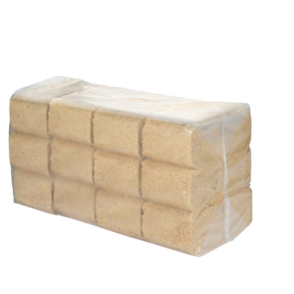 RUF Wood Fuel Briquettes Single Pack of 12 Briquettes