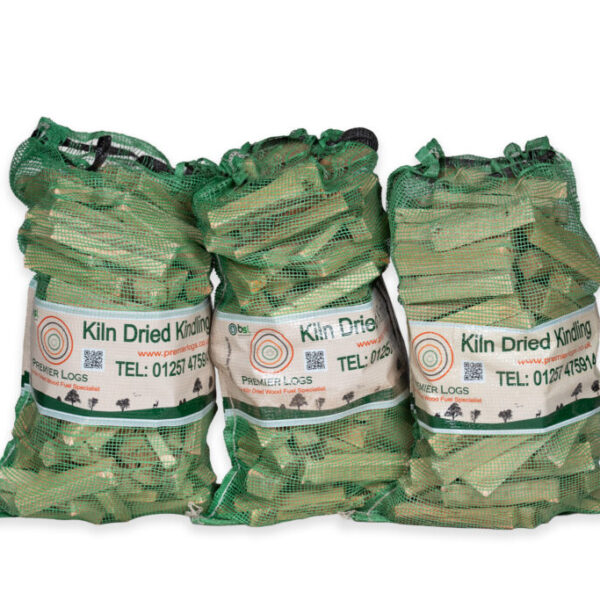 Kiln Dried Softwood Kindling - 3 Nets